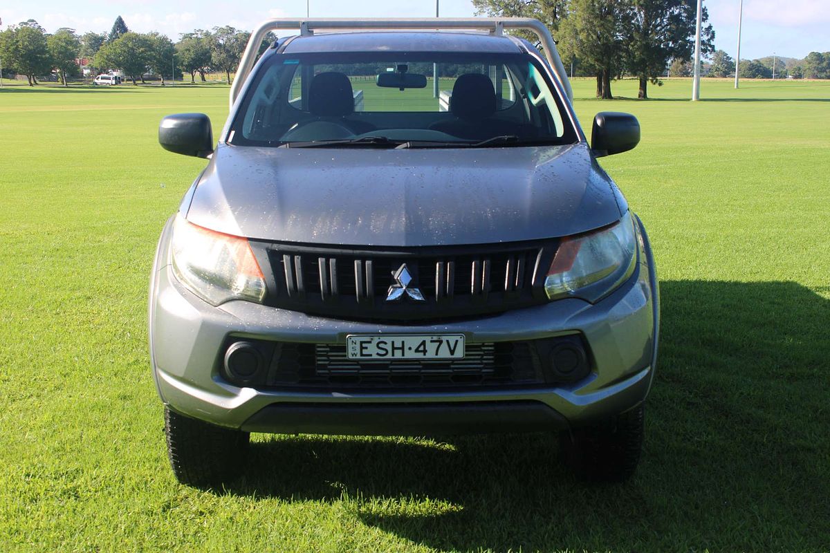 2016 MITSUBISHI TRITON GLX (4x4) 6 SP MANUAL C/CHAS DT4 DIESEL