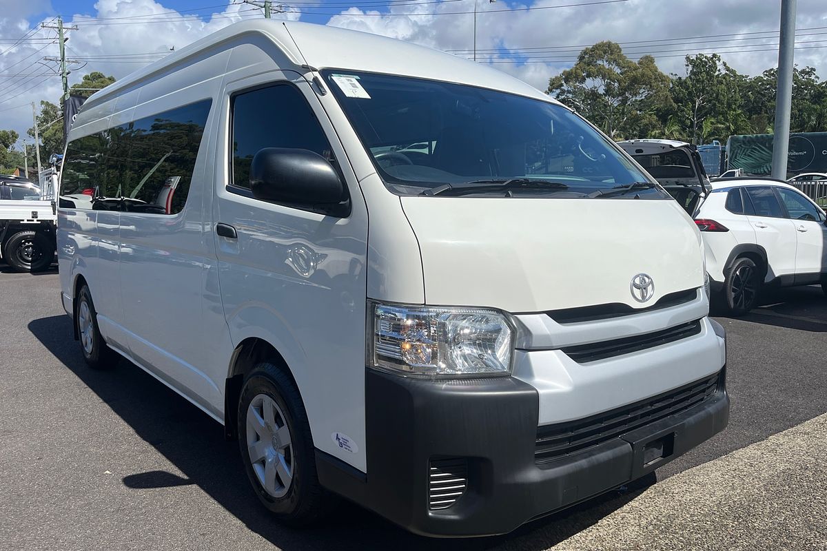2015 Toyota Hiace Commuter TRH223R ELWB High Roof