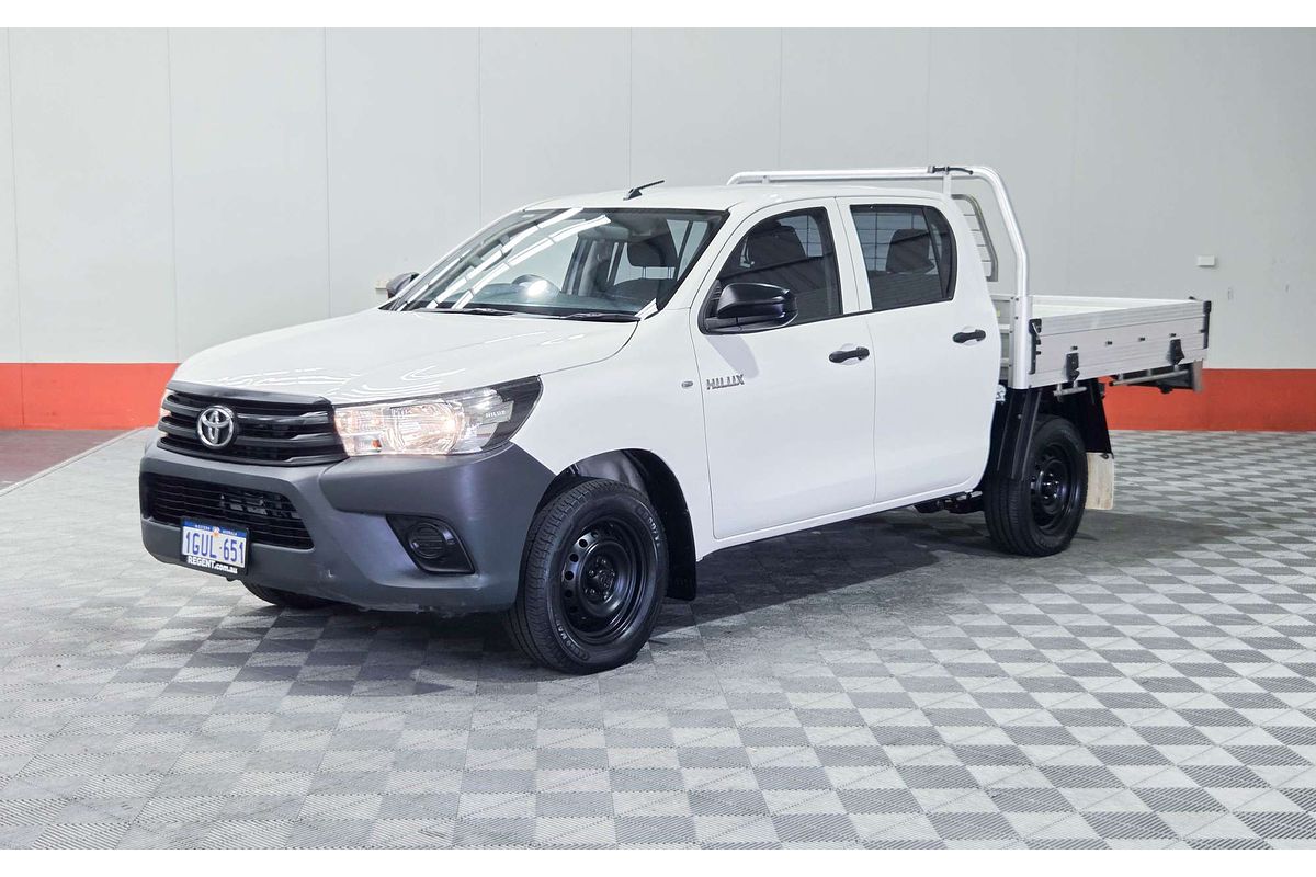 2019 Toyota Hilux Workmate TGN121R Rear Wheel Drive