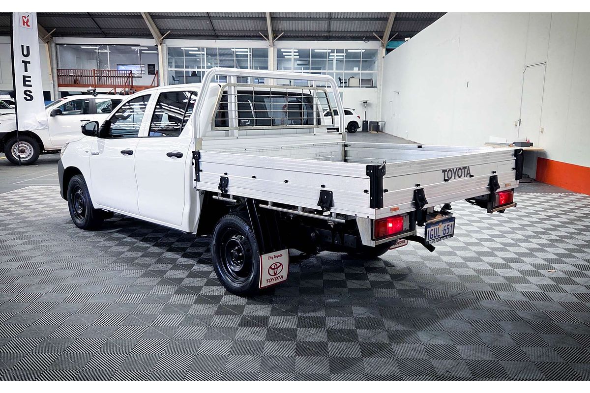 2019 Toyota Hilux Workmate TGN121R Rear Wheel Drive