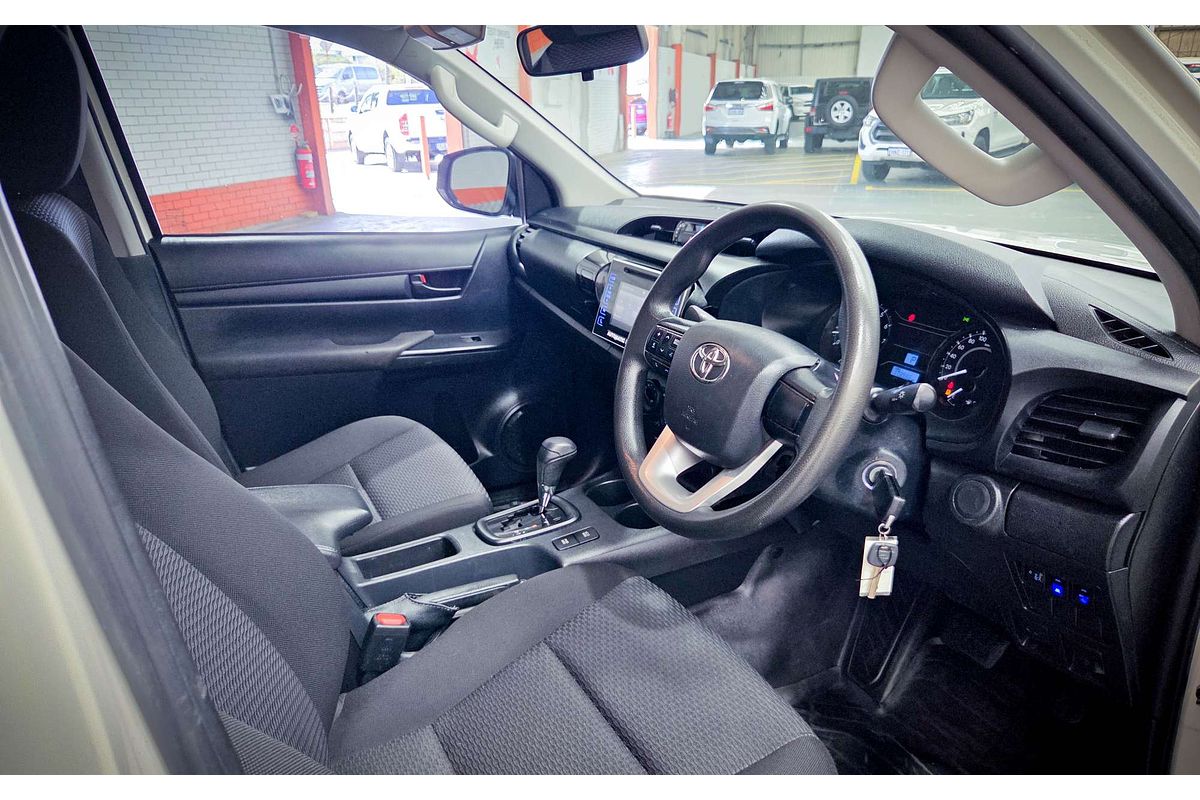 2019 Toyota Hilux Workmate TGN121R Rear Wheel Drive