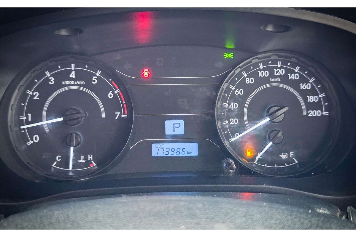 2019 Toyota Hilux Workmate TGN121R Rear Wheel Drive