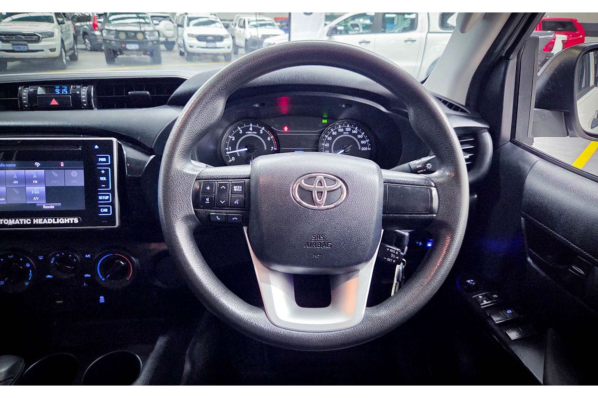 2019 Toyota Hilux Workmate TGN121R Rear Wheel Drive