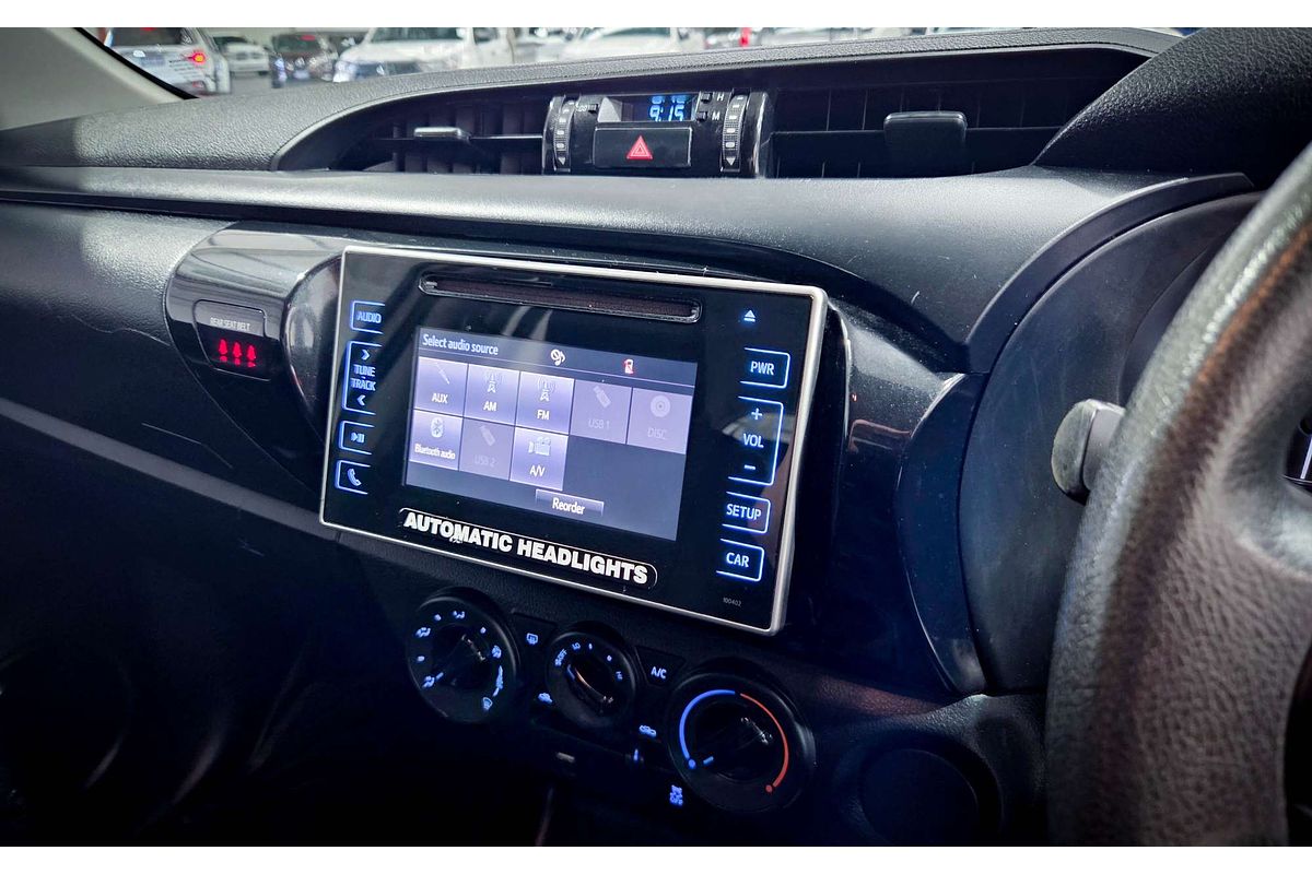 2019 Toyota Hilux Workmate TGN121R Rear Wheel Drive