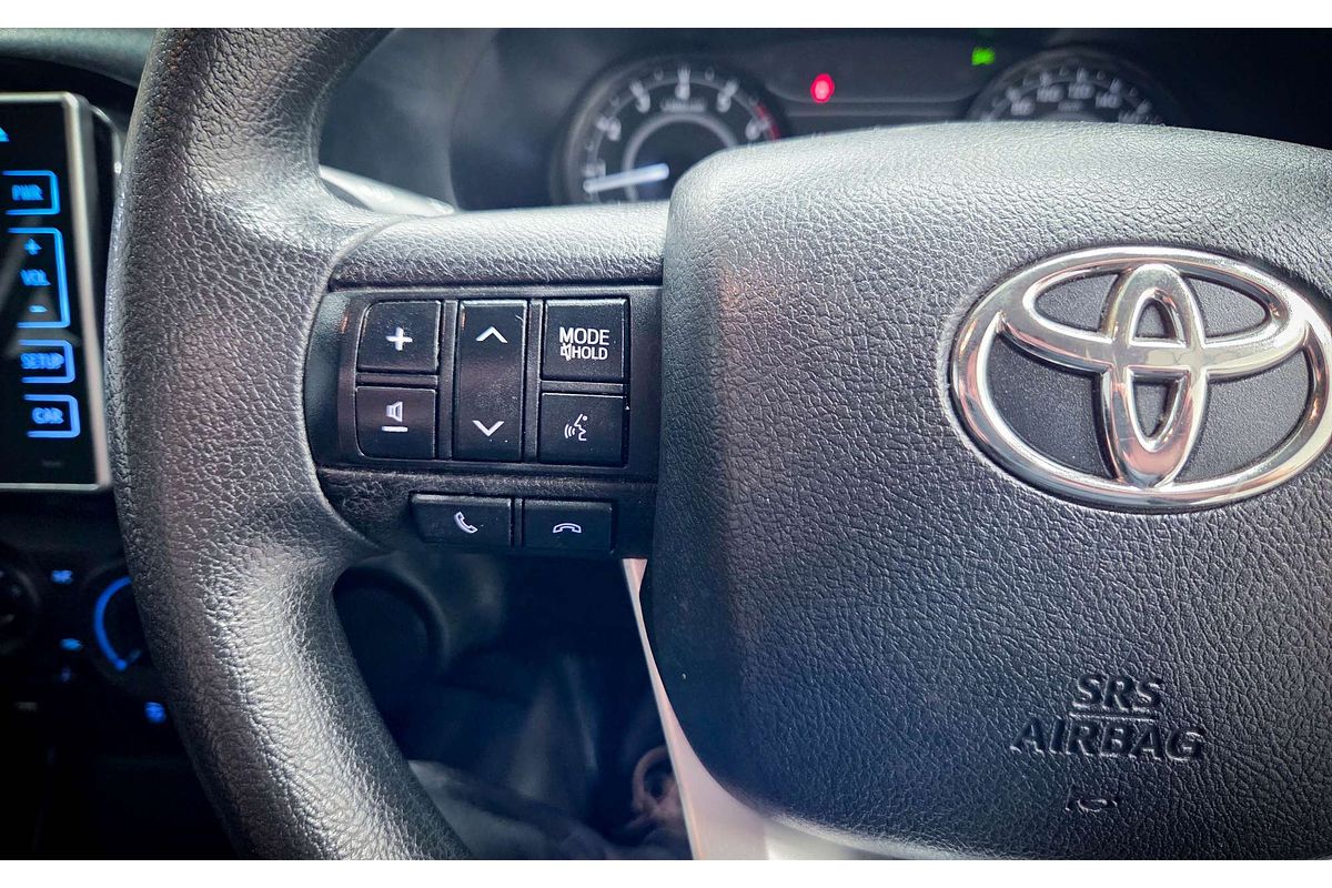 2019 Toyota Hilux Workmate TGN121R Rear Wheel Drive