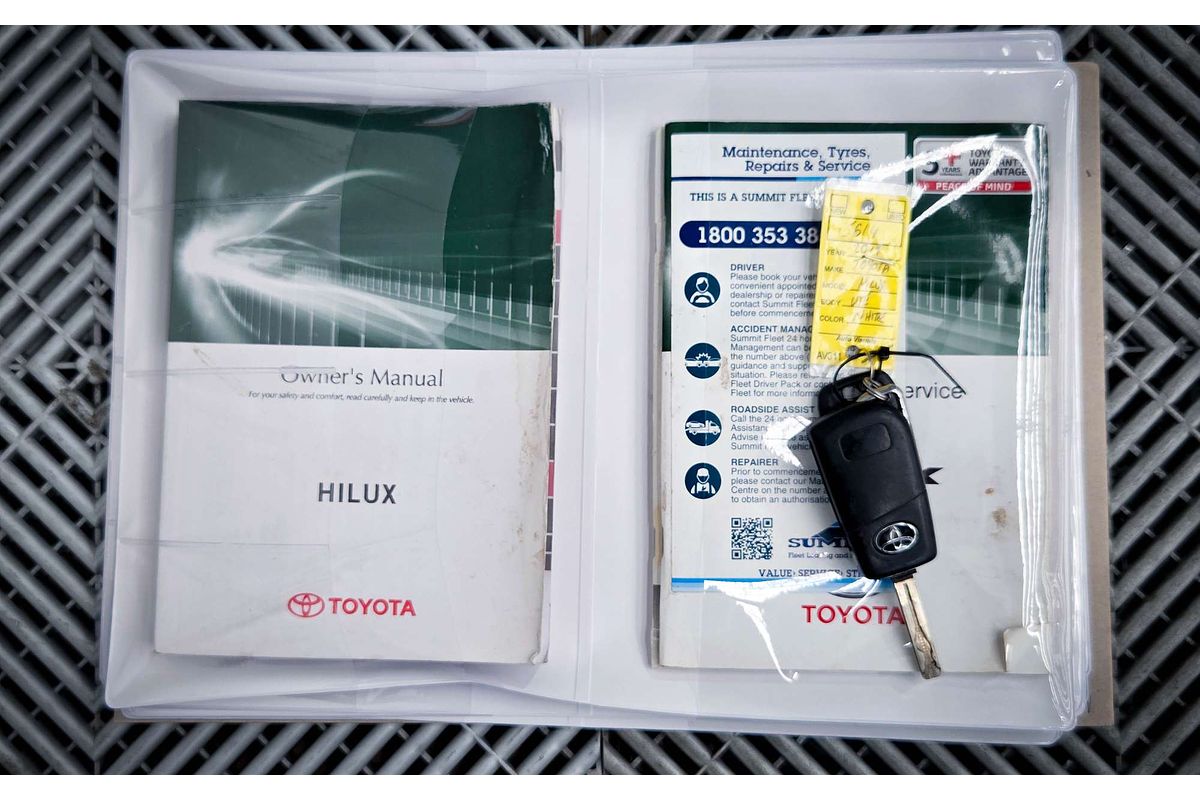 2019 Toyota Hilux Workmate TGN121R Rear Wheel Drive