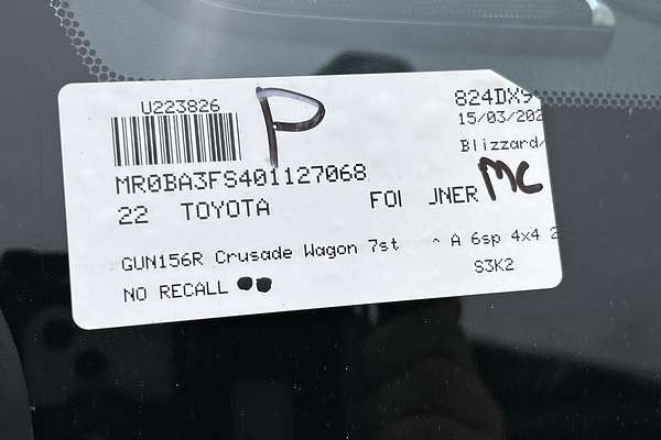 2022 Toyota Fortuner Crusade GUN156R thumb-23