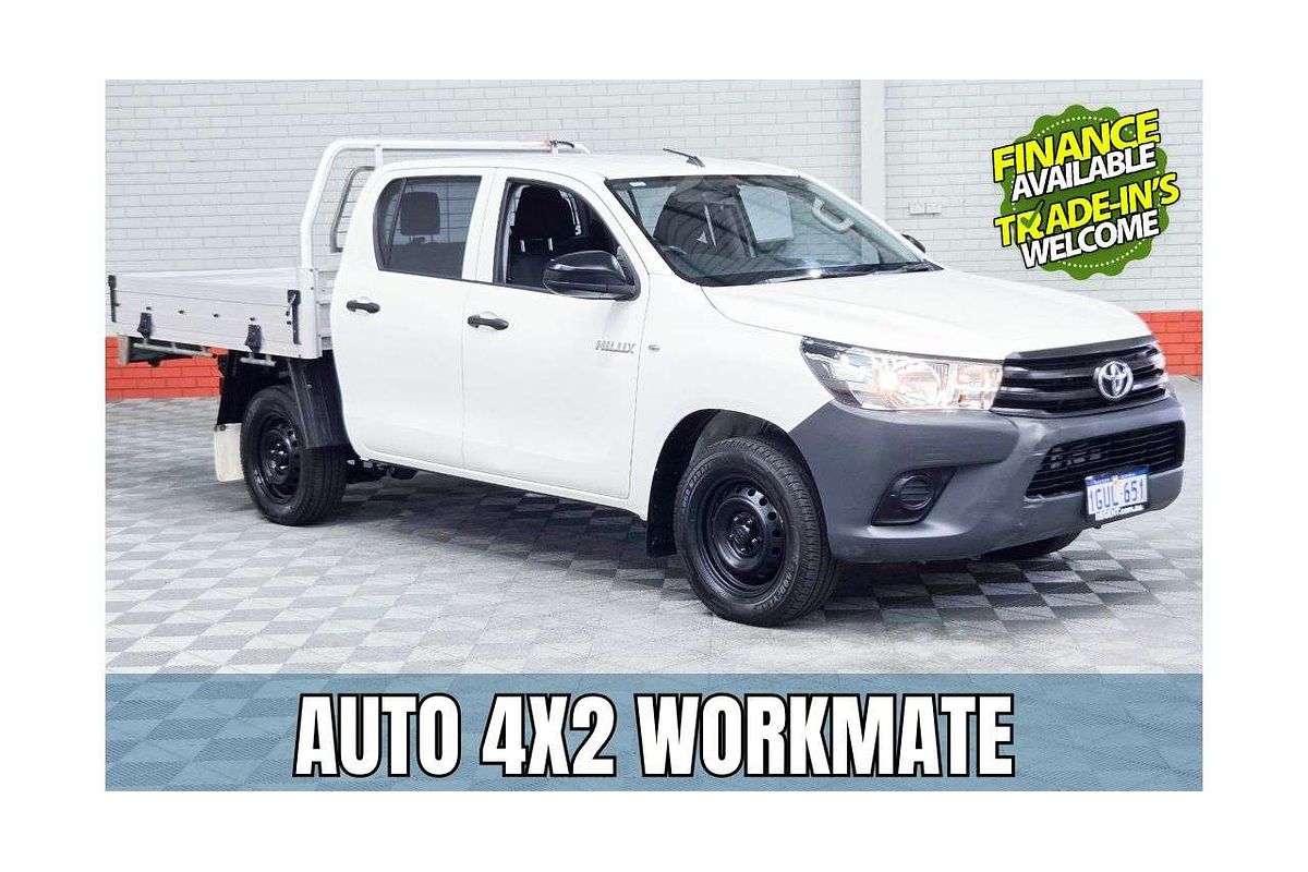 2019 Toyota Hilux Workmate TGN121R Rear Wheel Drive
