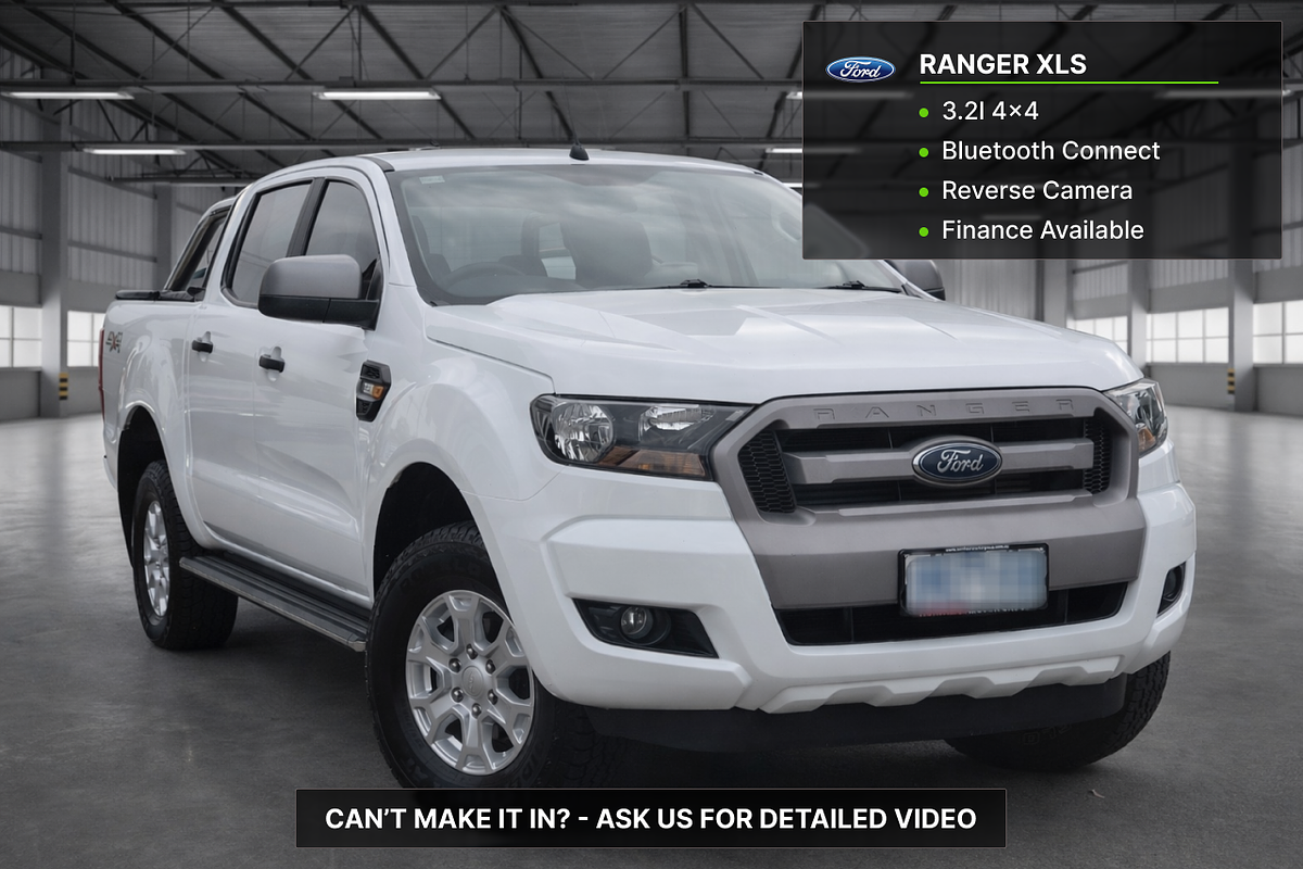 2018 Ford Ranger XLS PX MkII 4X4 3.2L