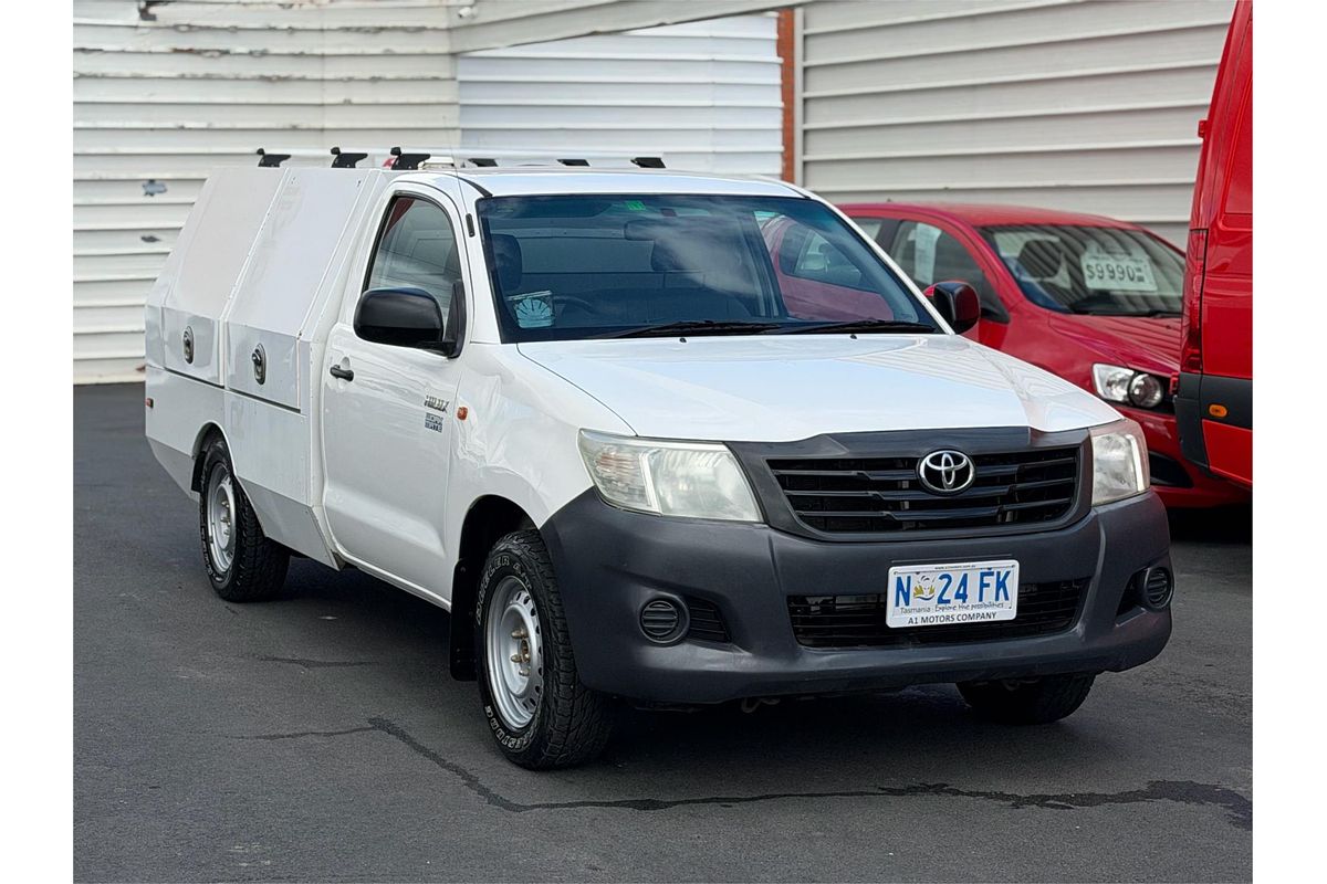 2013 Toyota Hilux Workmate TGN16R Rear Wheel Drive