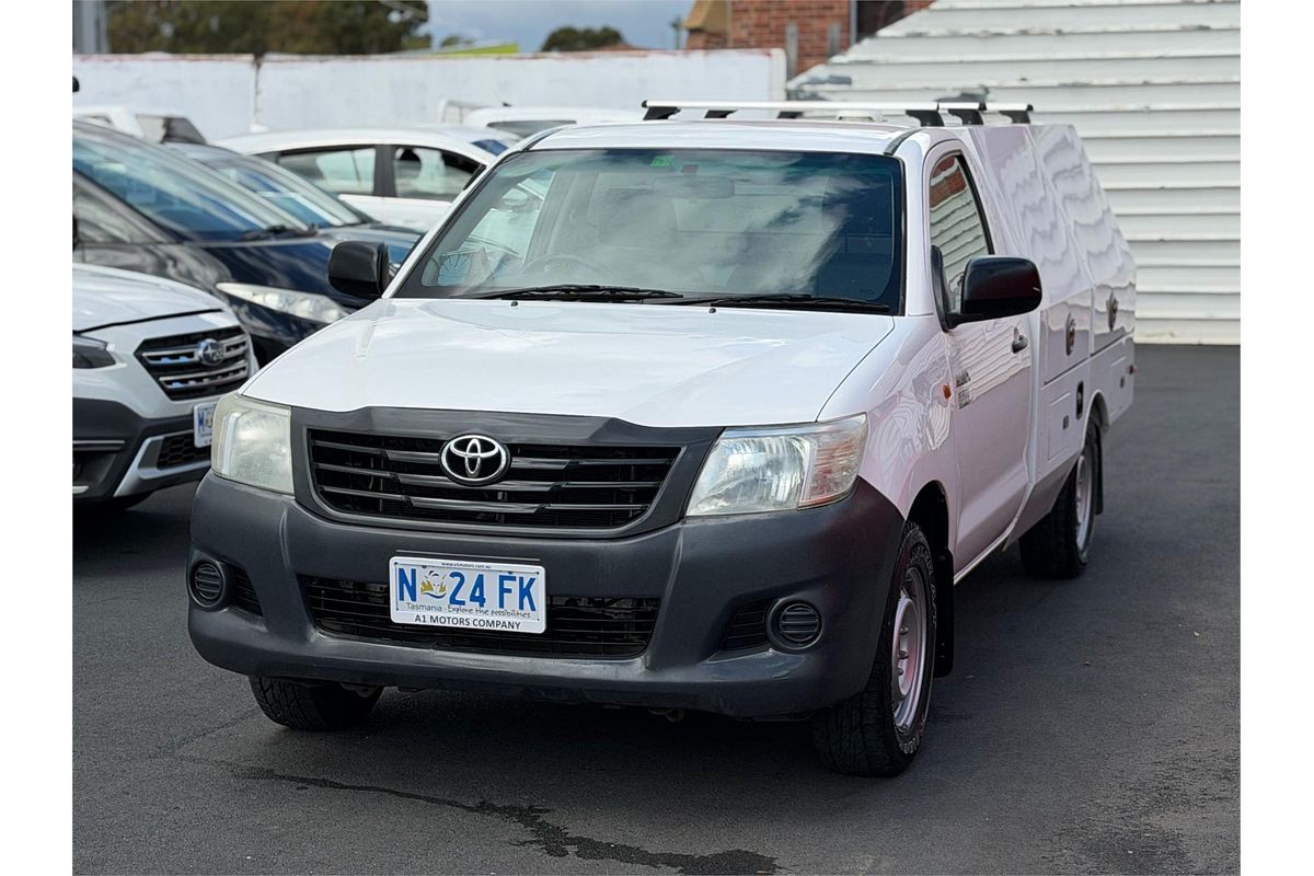 2013 Toyota Hilux Workmate TGN16R Rear Wheel Drive