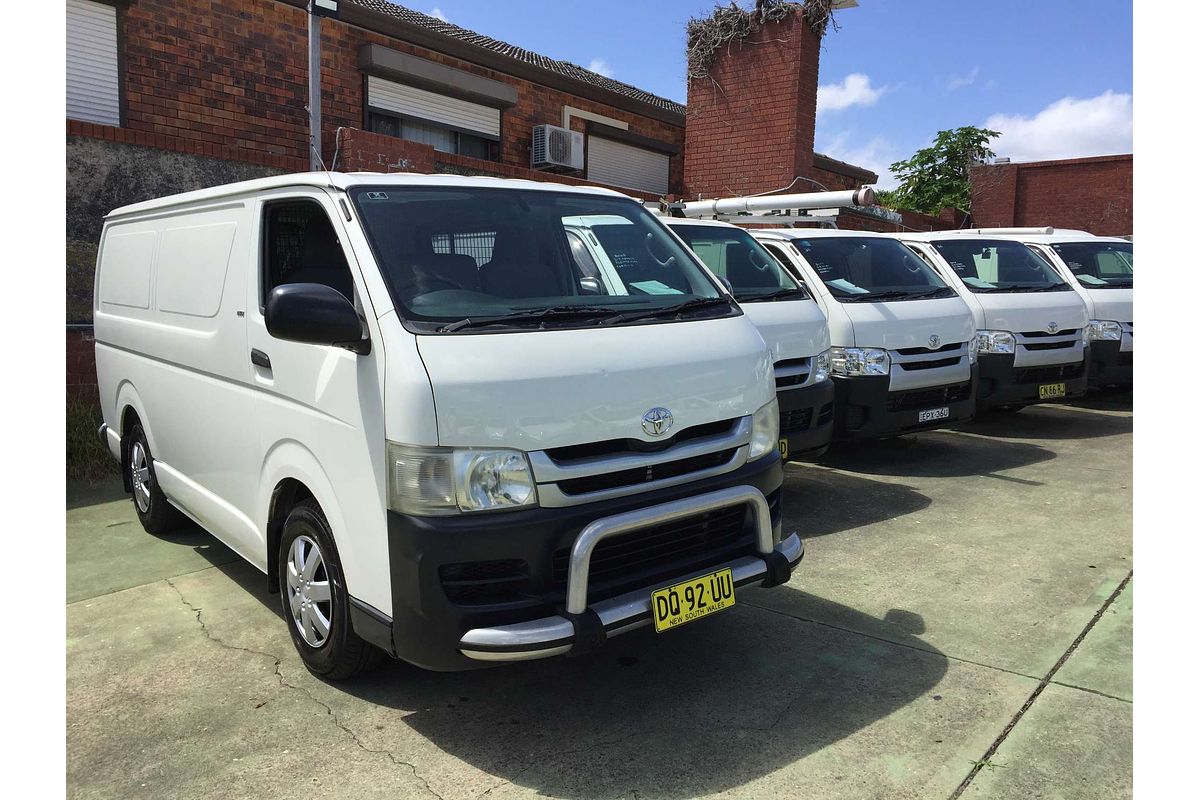 2009 Toyota Hiace LWB TRH201R MY07 UPGRADE