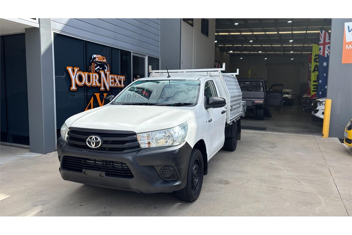 2017 Toyota Hilux Workmate TGN121R Rear Wheel Drive