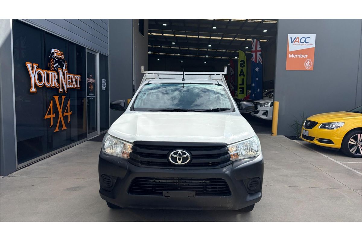 2017 Toyota Hilux Workmate TGN121R Rear Wheel Drive