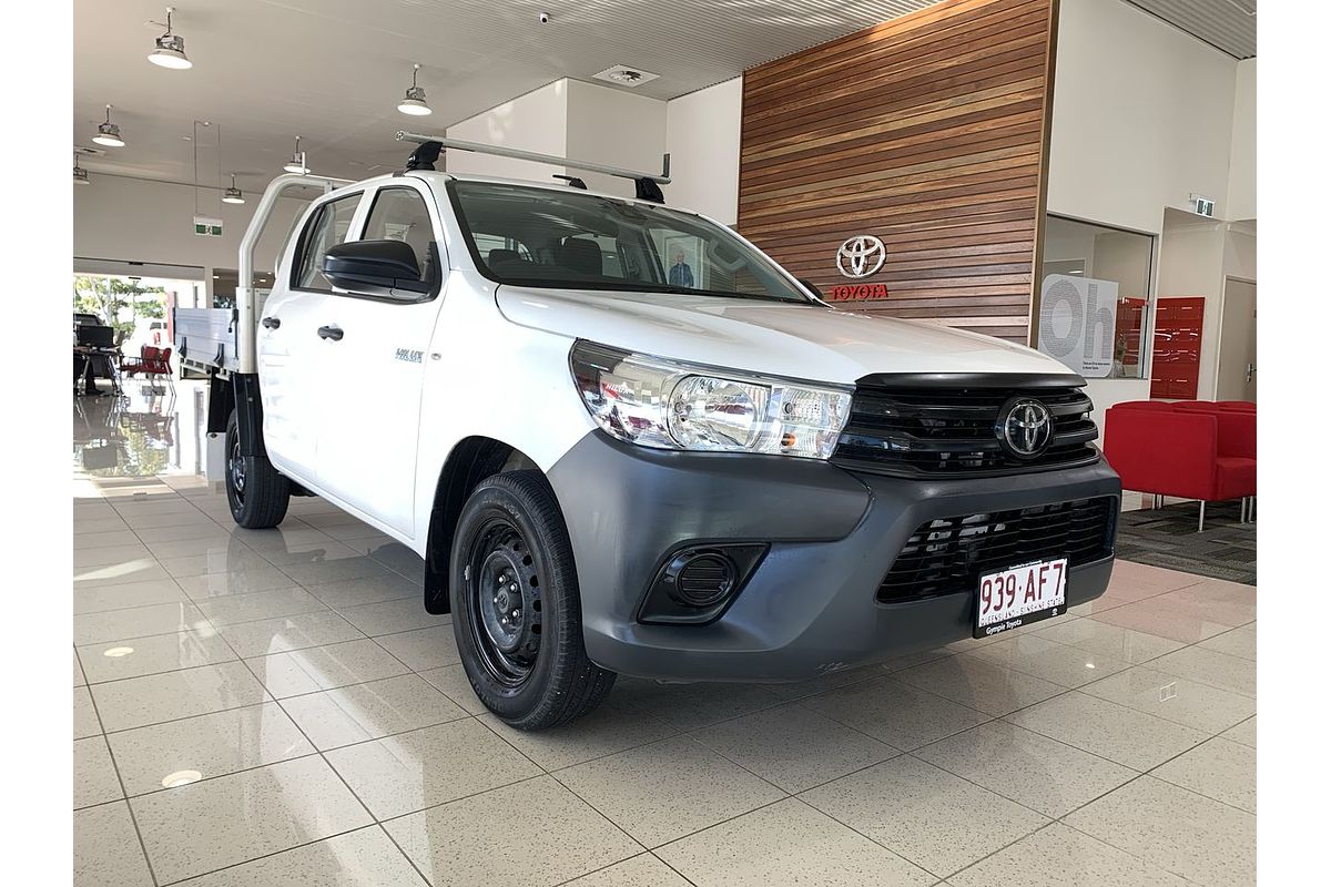2020 Toyota Hilux Workmate TGN121R Rear Wheel Drive