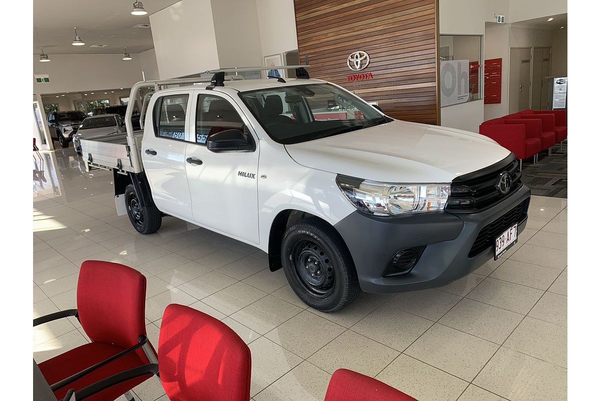 2020 Toyota Hilux Workmate TGN121R Rear Wheel Drive