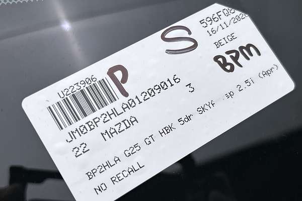 2022 Mazda 3 G25 GT BP Series thumb-23