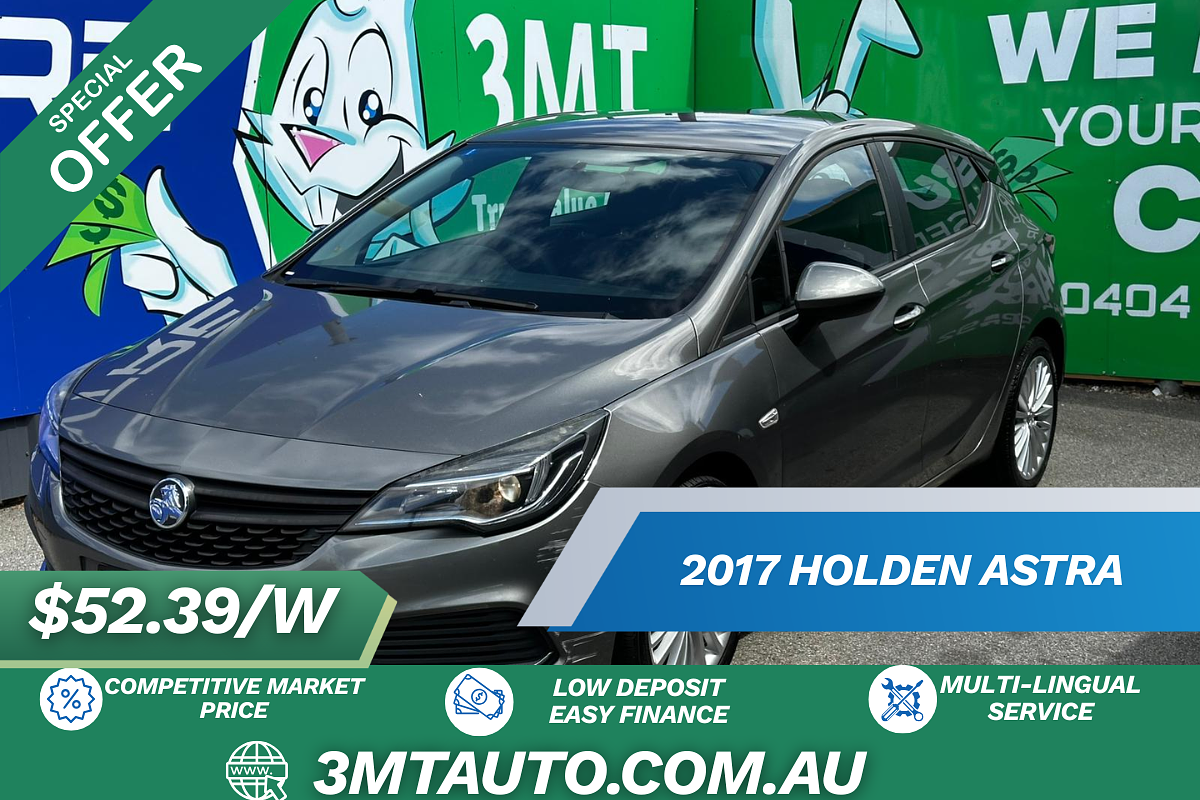2017 Holden Astra R BK