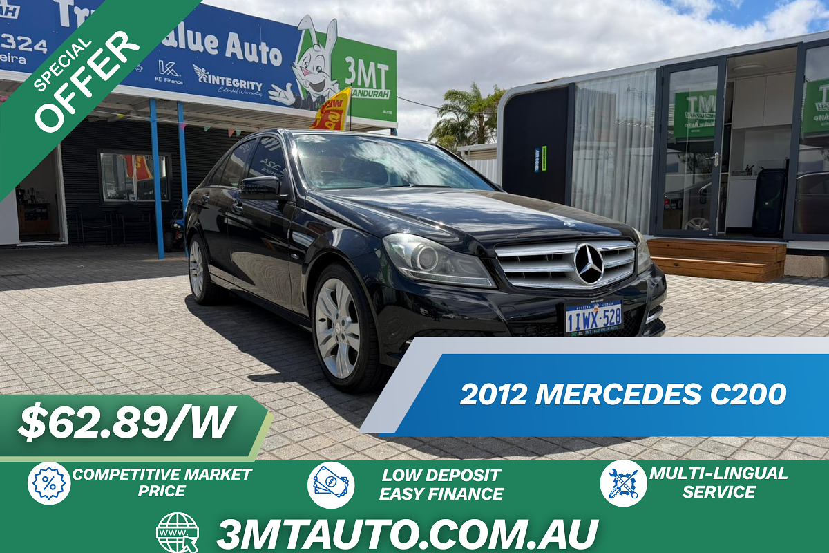 2012 Mercedes-Benz C-Class C200 BlueEFFICIENCY W204