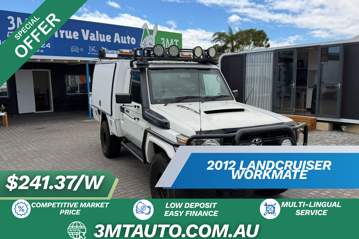 2012 Toyota Landcruiser Workmate VDJ79R 4X4