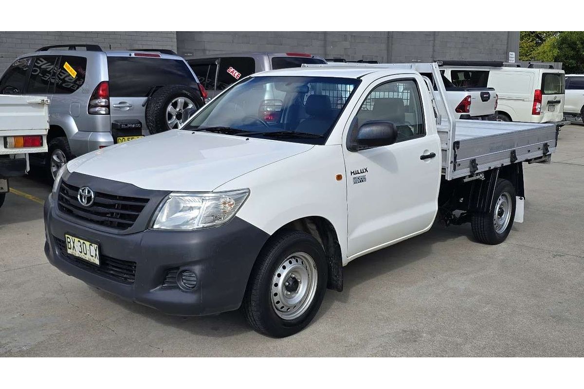 2013 Toyota Hilux Workmate TGN16R Rear Wheel Drive