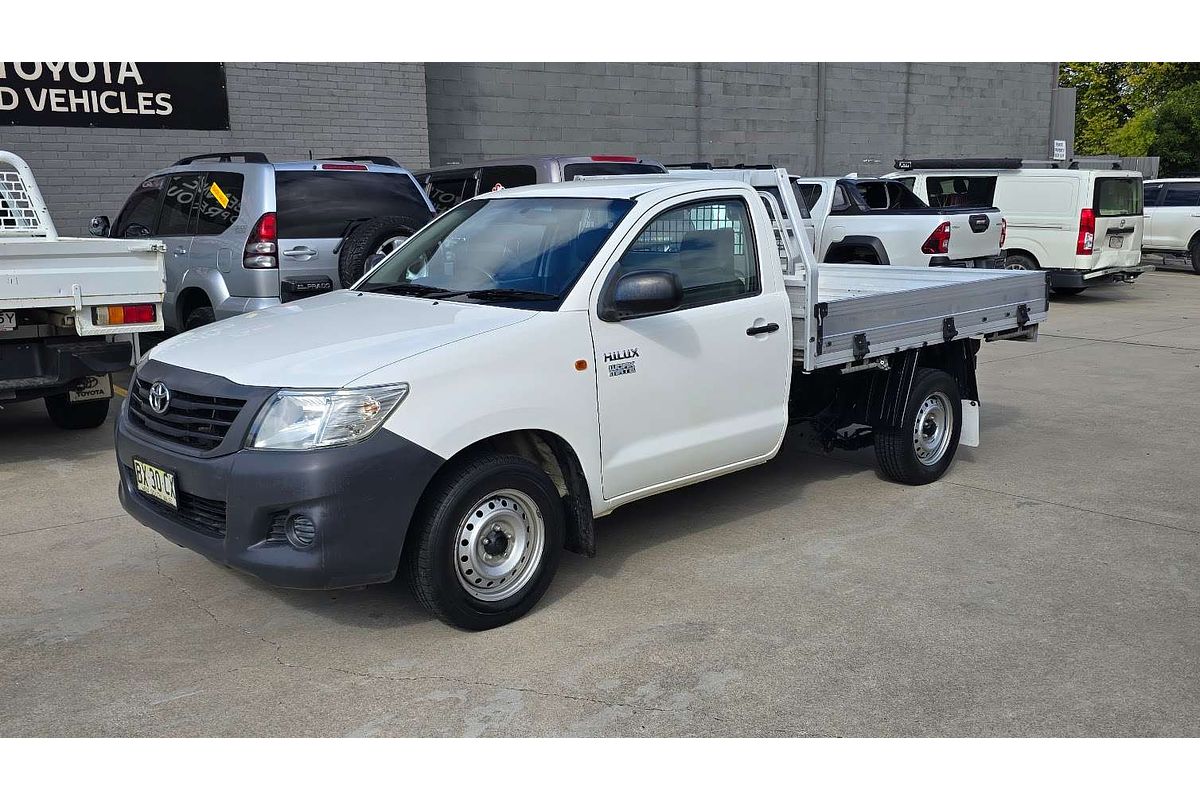 2013 Toyota Hilux Workmate TGN16R Rear Wheel Drive