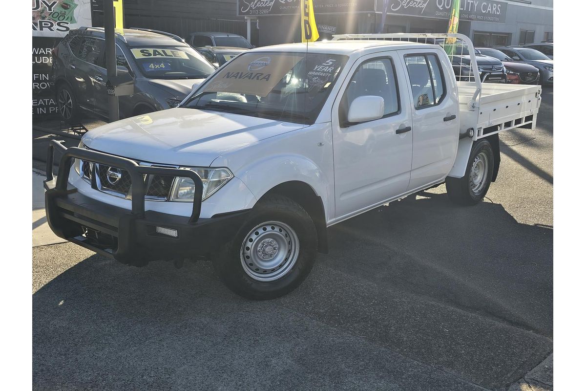 2013 Nissan Navara RX D40 Series 7 Rear Wheel Drive