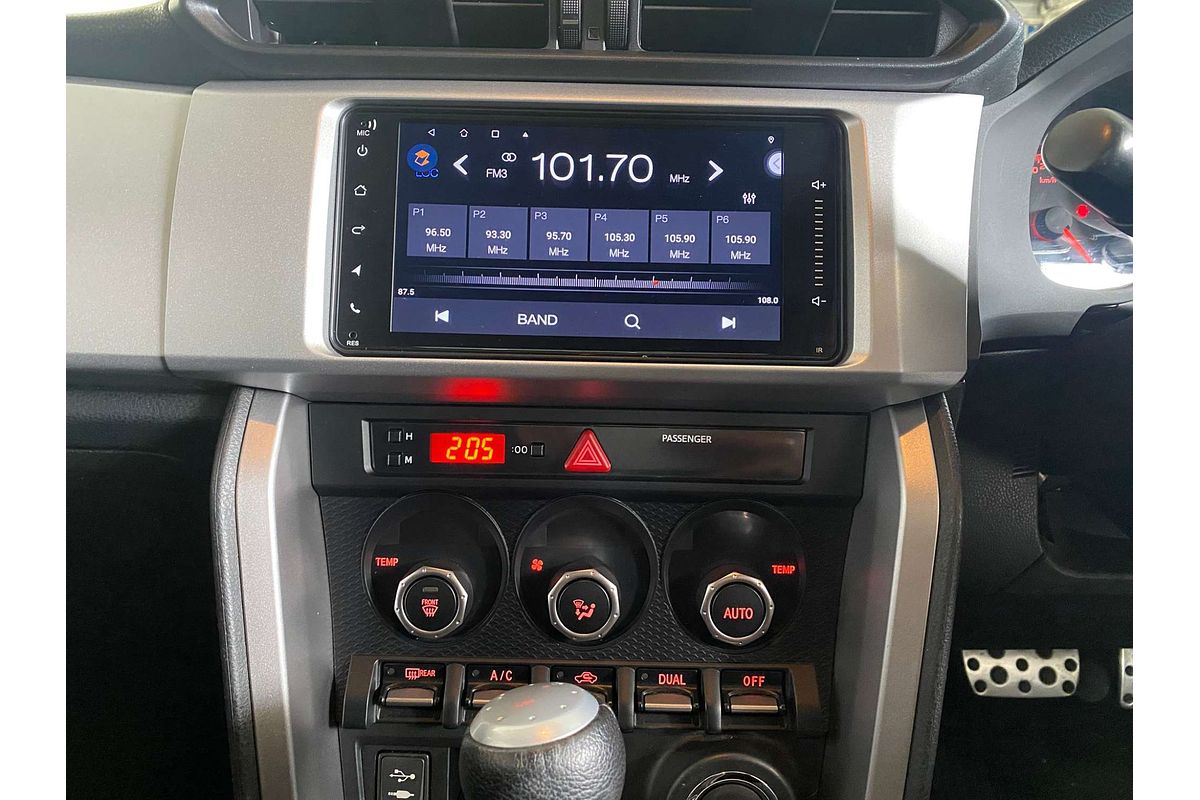 BRZ MY13 2.0L 4Cyl MULTI POINT F/INJ 6 SP AUTOMATIC 2D COUPE 