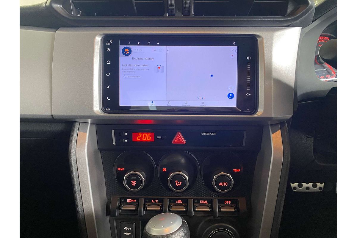 BRZ MY13 2.0L 4Cyl MULTI POINT F/INJ 6 SP AUTOMATIC 2D COUPE 