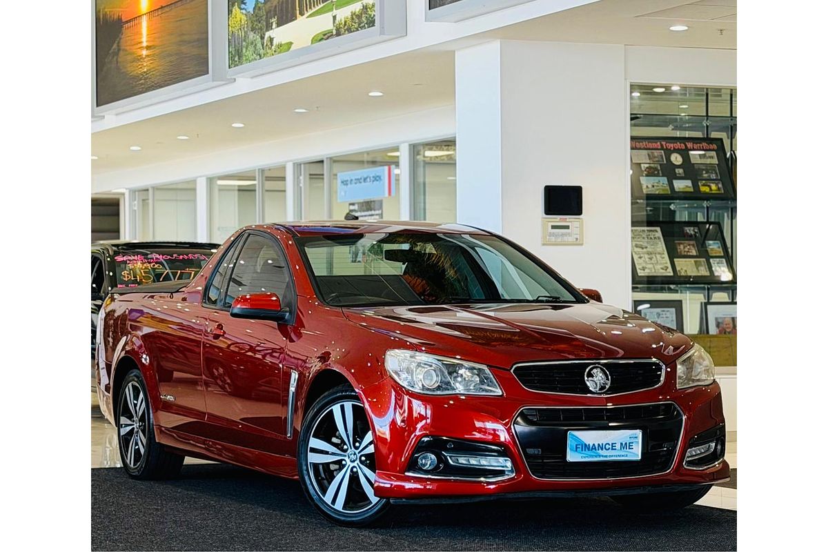 2015 Holden Ute SV6 Storm VF Rear Wheel Drive