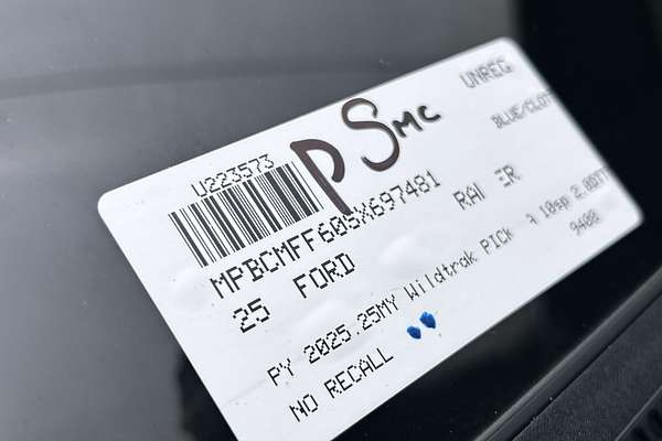 2025 Ford Ranger Wildtrak 4X4 2.0L thumb-23