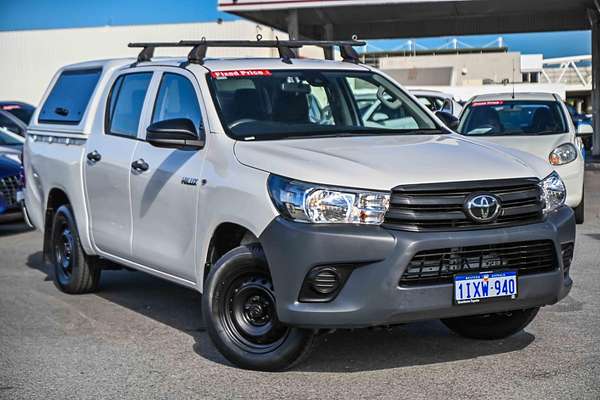 2019 Toyota Hilux Workmate TGN121R Rear Wheel Drive