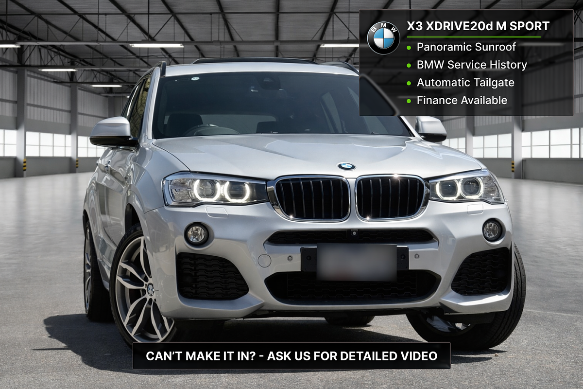 2018 BMW X3 xDrive20d G01