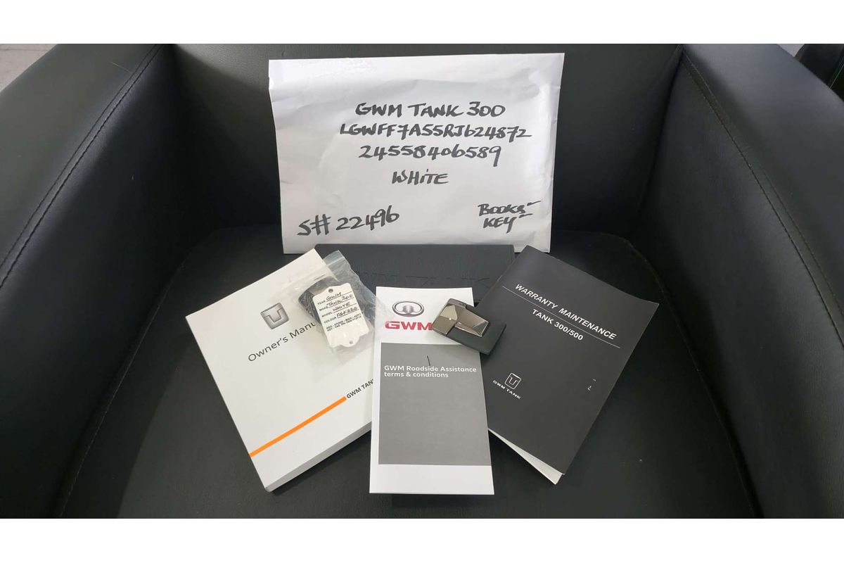 TANK 300 ULTRA PETROL 2.0L T4 TURBO DIRECT F/INJ 8 SP AUTOMATIC 4D WAGON 