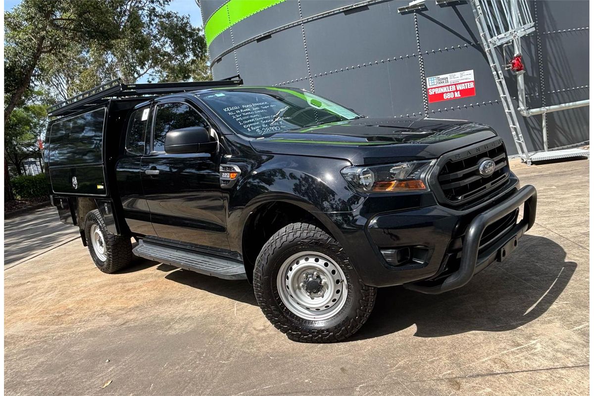 2021 Ford Ranger XL Hi-Rider PX MkIII Rear Wheel Drive 2.2L