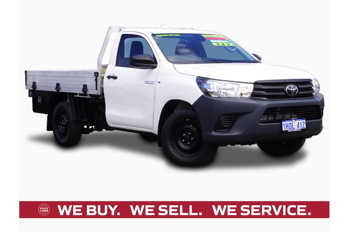 2022 Toyota Hilux Workmate TGN121R Rear Wheel Drive