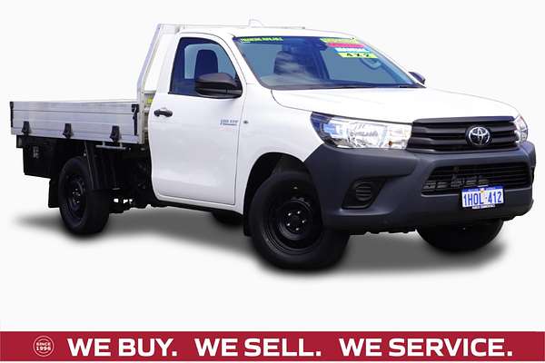 2022 Toyota Hilux Workmate TGN121R Rear Wheel Drive