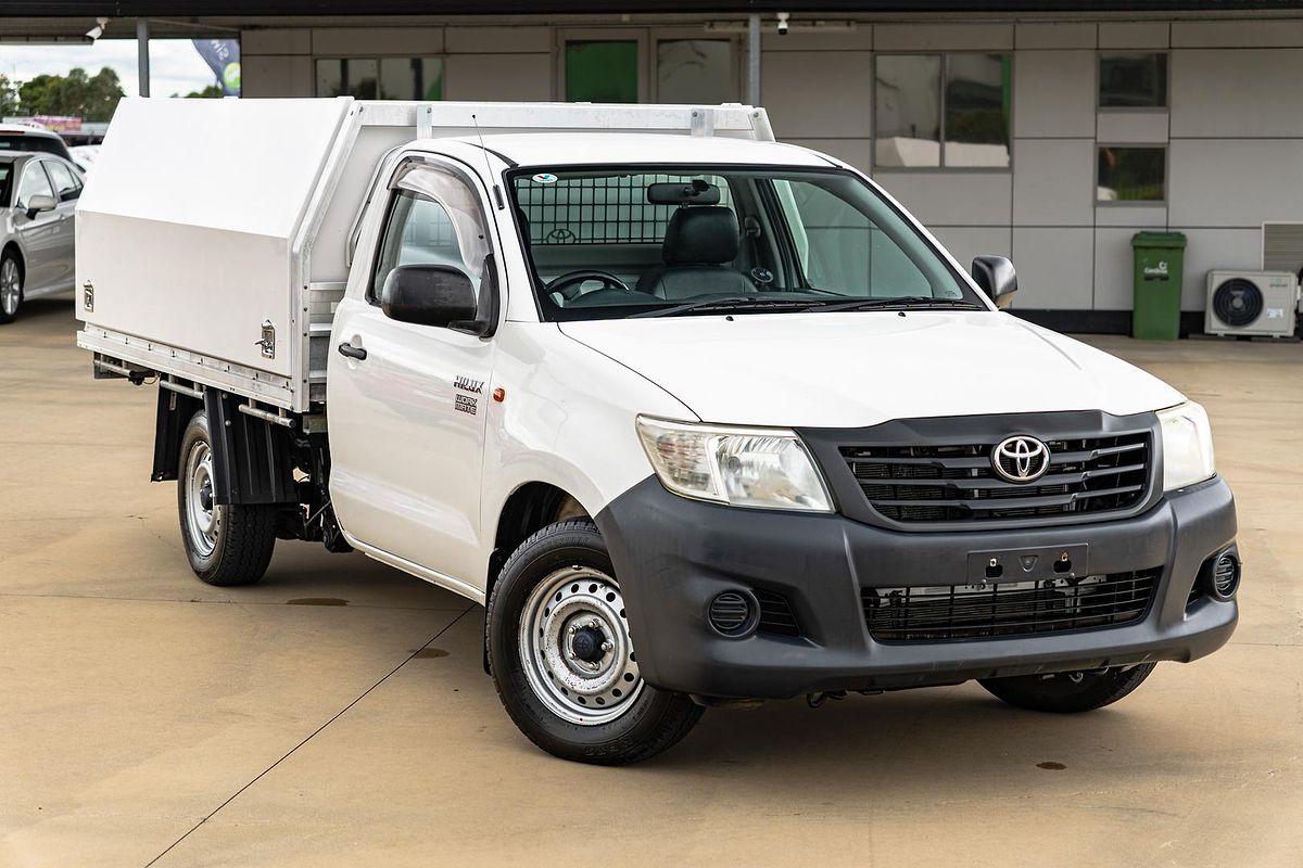 2014 Toyota Hilux Workmate TGN16R Rear Wheel Drive