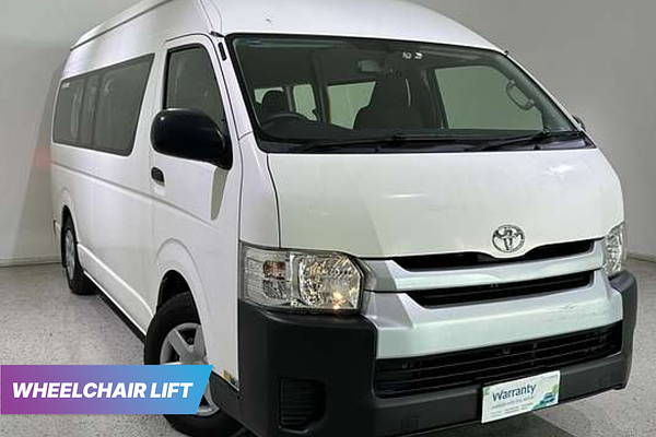 2018 Toyota Hiace Commuter KDH223R ELWB High Roof