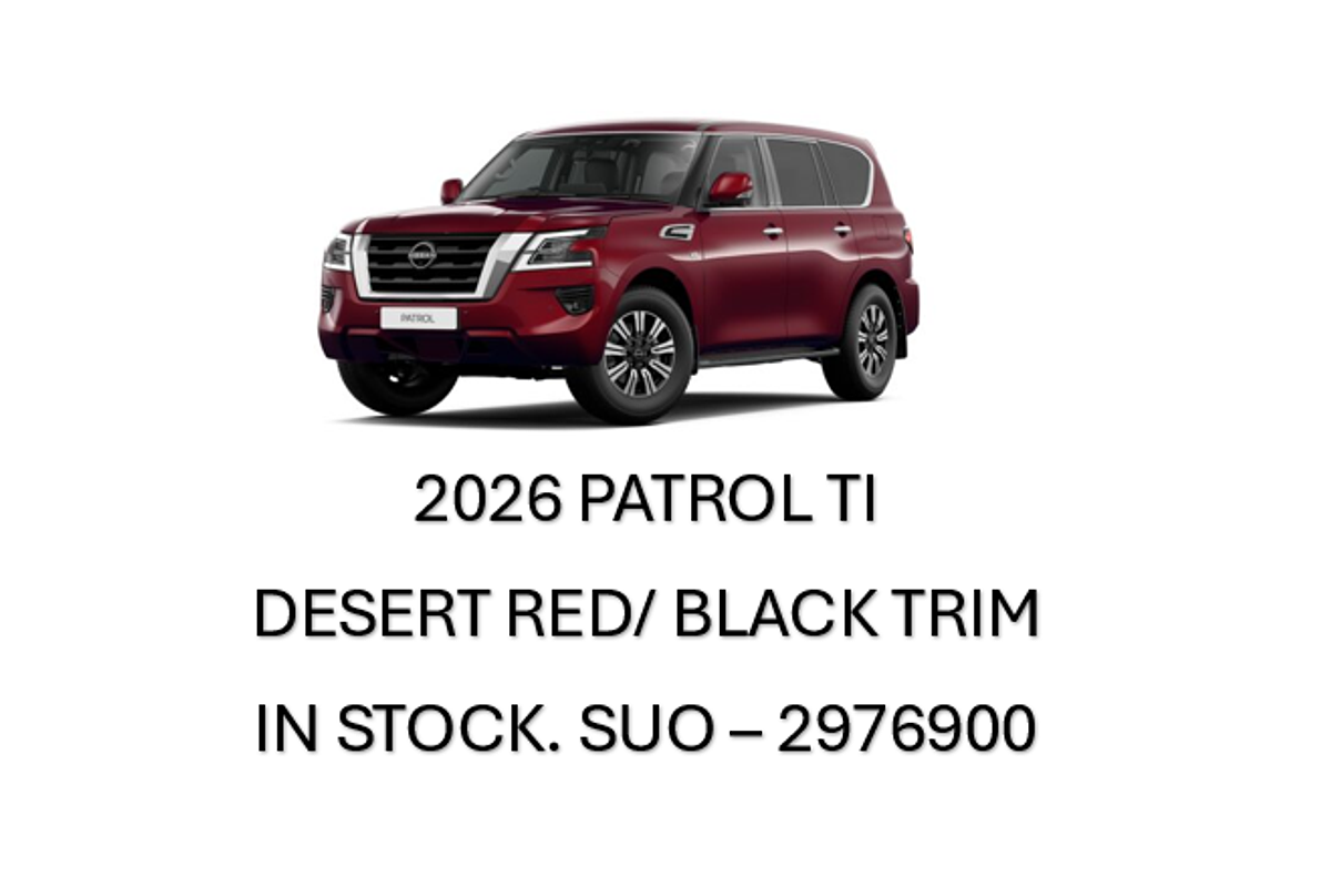 2026 Nissan Patrol Ti Y62
