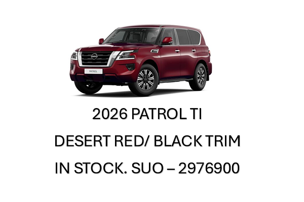 2026 Nissan Patrol Ti Y62