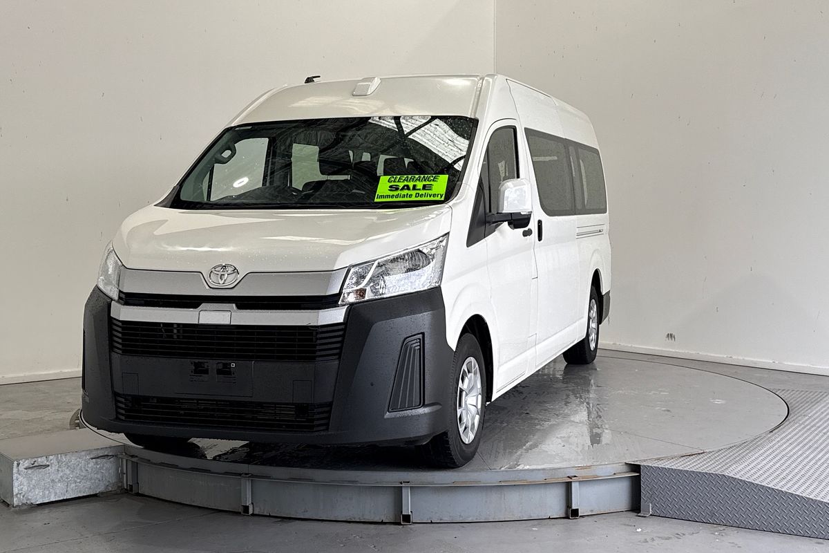 2022 Toyota Hiace Commuter GDH322R ELWB High Roof