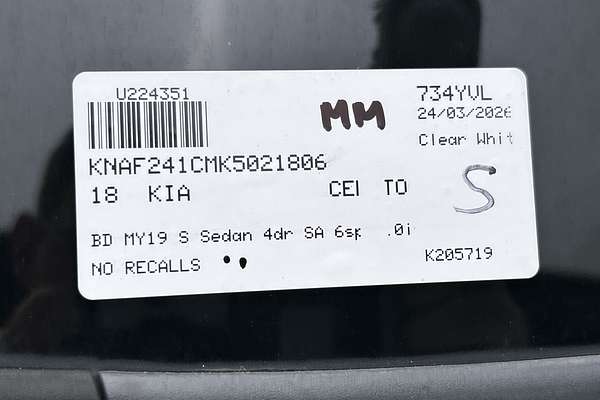 2018 Kia Cerato S BD thumb-23