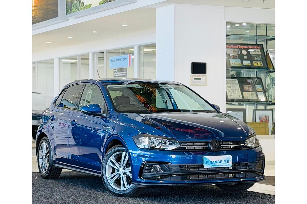 SOLD 2019 Volkswagen Polo 85TSI Comfortline in Blue | Used Hatch