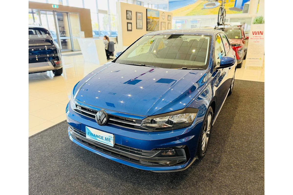 SOLD 2019 Volkswagen Polo 85TSI Comfortline in Blue | Used Hatch