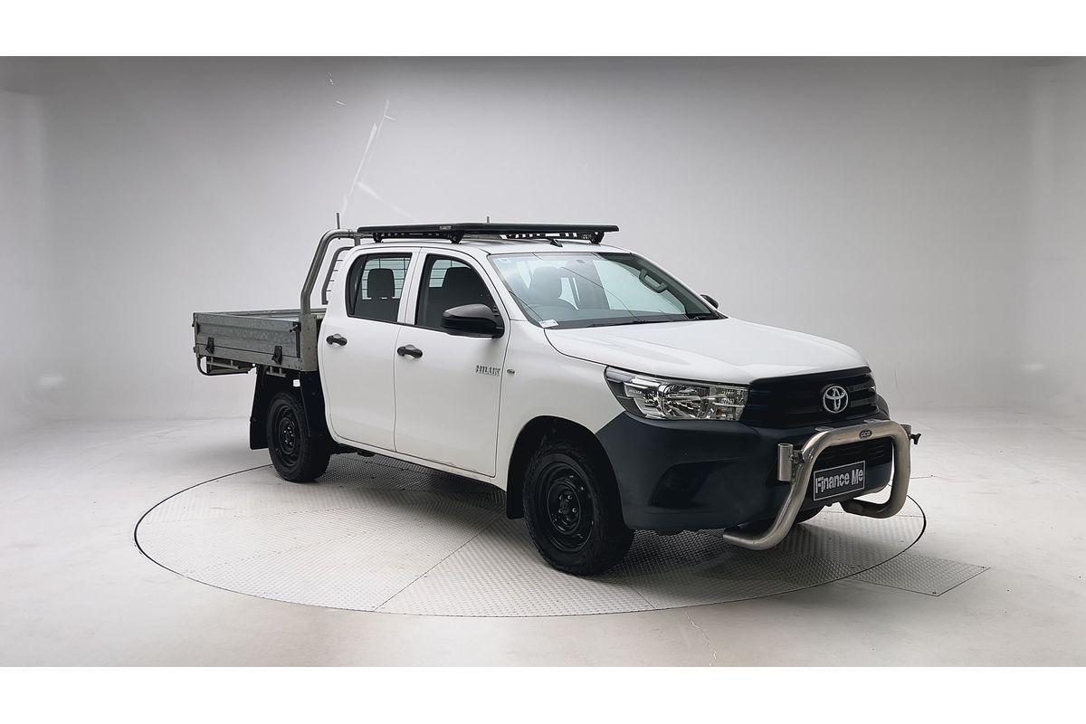 2017 Toyota Hilux Workmate GUN122R Rear Wheel Drive