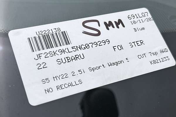 2022 Subaru Forester 2.5i Sport S5 thumb-23