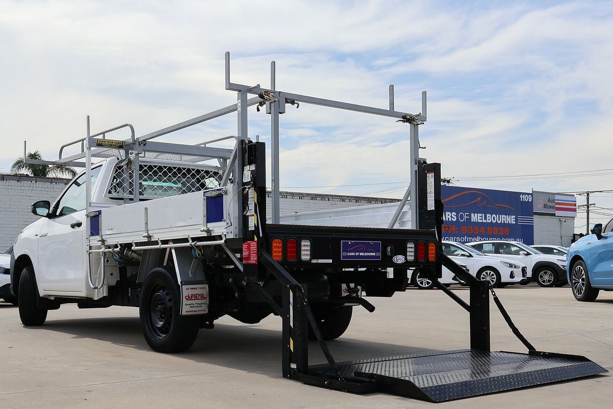 2019 Toyota Hilux Workmate TGN121R Rear Wheel Drive