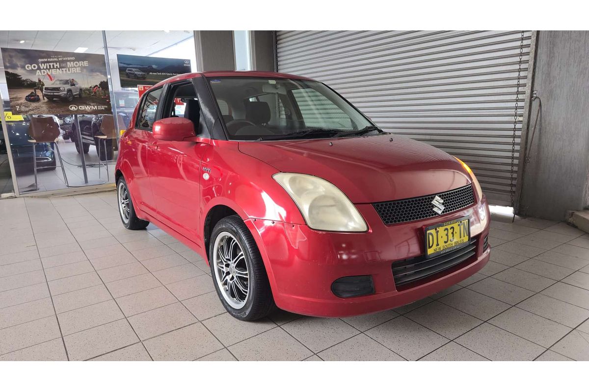 SWIFT EZ 1.5L 4Cyl MULTI POINT F/INJ 5 SP MANUAL 5D HATCHBACK 