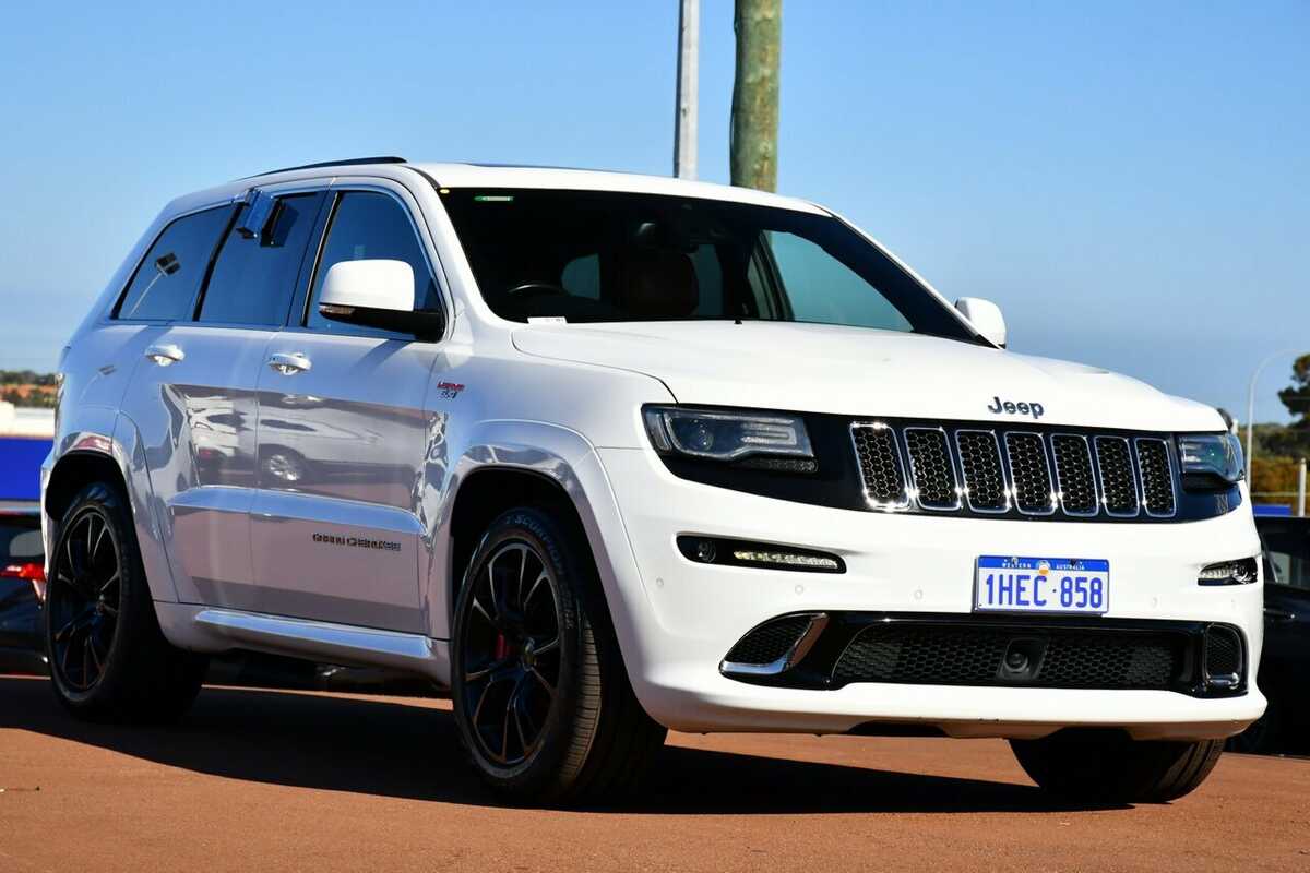 SOLD 2015 Jeep Grand Cherokee SRT in White Used SUV Victoria Park WA